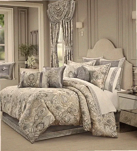 J. Queen New York Annabelle Comforter Set Sz QUEEN NWT