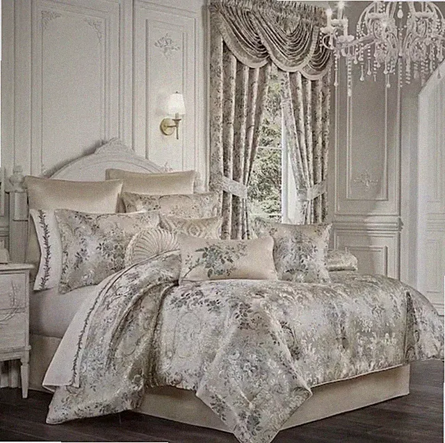 J QUEEN NEW YORK INC Jillian Polyester QUEEN 4Pc. Comforter Set