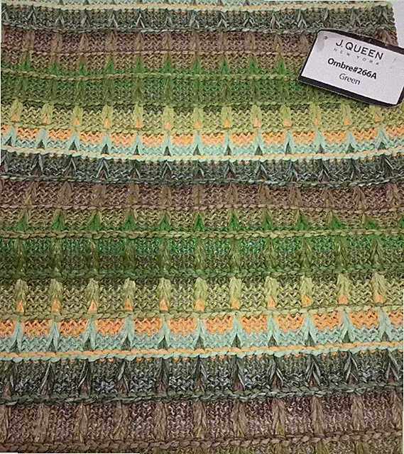 J. Queen New York Ombre # 266A Green New