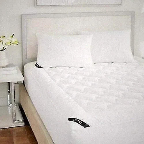 J Queen New York Ultra Loft Top Allergen Barrier Mattress Pad-TWIN XL-White NIB