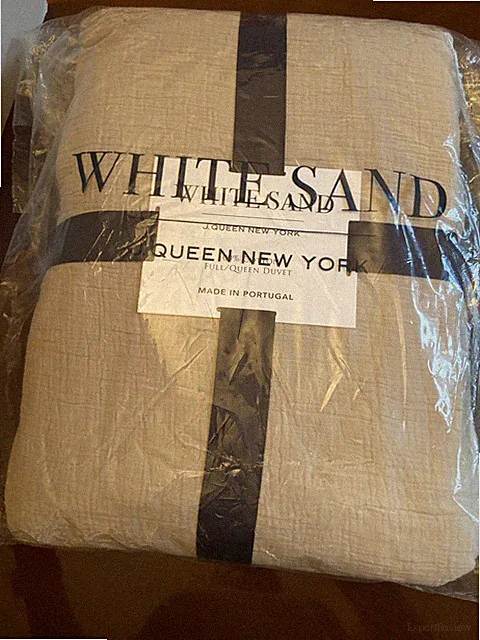 J. Queen New York White Sands South Seas FULL/QUEEN Duvet Cover Only NWT